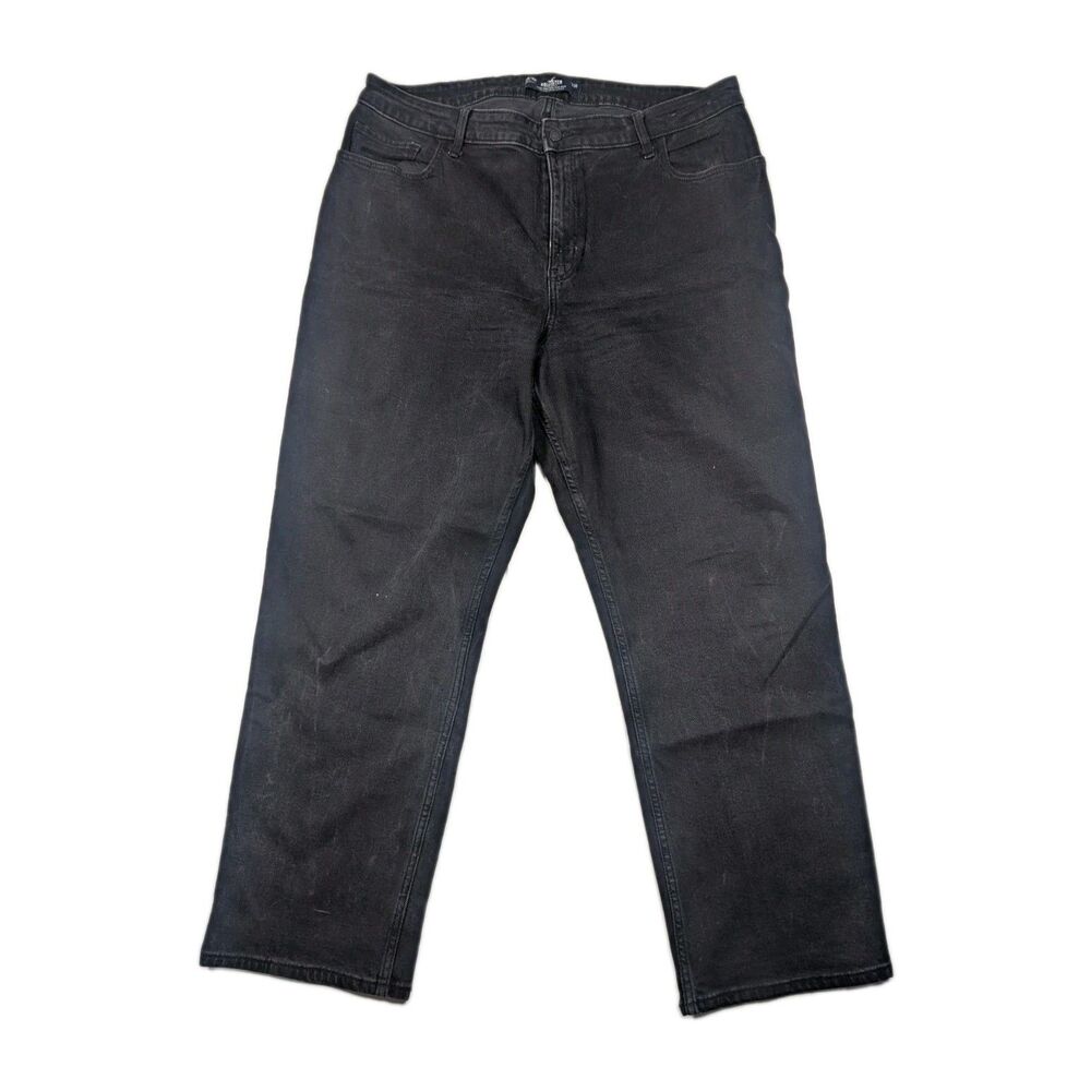 Hollister Ultra High-rise Dad Jeans Black Size--17r/16r X 33